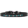 Unconditional Love Southwest Turquoise Pearl & Clear Crystal Puppy CollarBlack Size 10 UN851290